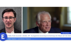 Dette, fonds souverain, retraites, ISF : le programme économique de Dominique de Villepin est-il de droite ?