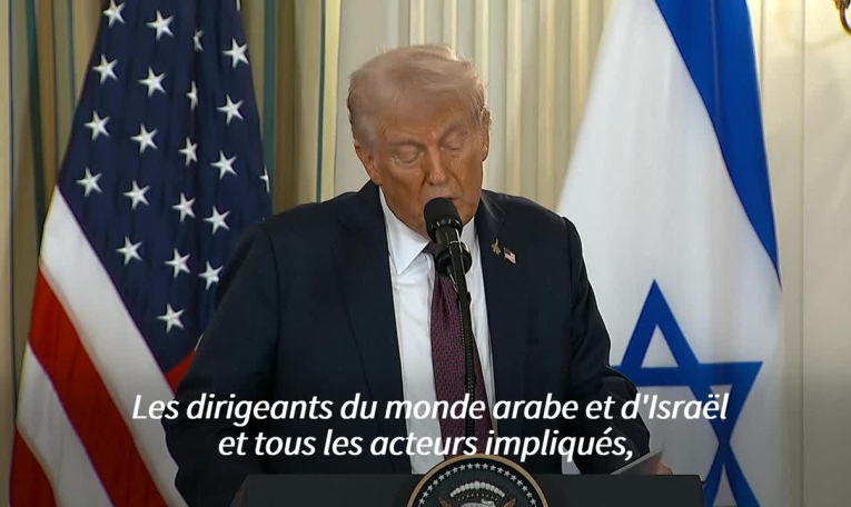 Trump présente un plan de paix pour Gaza approuvé par Israël