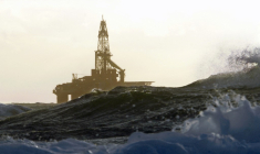 Une plateforme pétrolière. (illustration) ( AFP / MARCEL MOCHET )