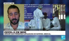 Covid-19 en Inde : arrivée des premières cargaisons de matériel médical