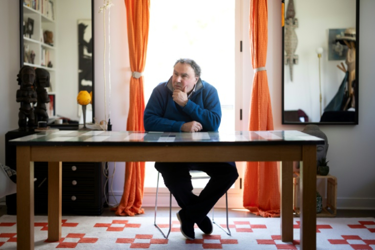 Benjamin Stora le 20 mai 2025, à Paris ( AFP / JOEL SAGET )