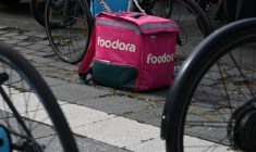 Travail dissimulé chez Foodora: l'Urssaf réclame 2,7 millions d'euros ( AFP / Attila KISBENEDEK )