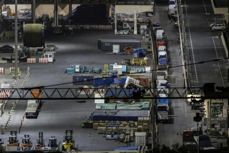 Vue générale du port de Dakar, le 30 juillet 2025 ( AFP / PATRICK MEINHARDT )