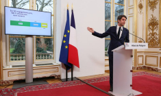 Le Premier ministre français Gabriel Attal