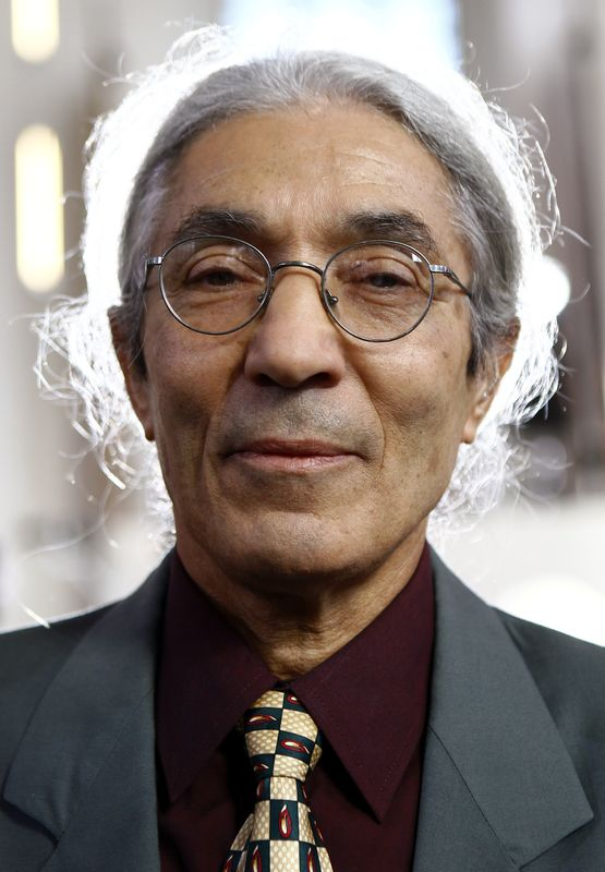 L'écrivain algérien Boualem Sansal à Francfort