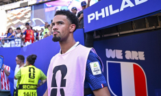 Un peu de frustration chez un joueur des Bleus