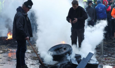 Manifestation d'agriculteurs à Bruxelles