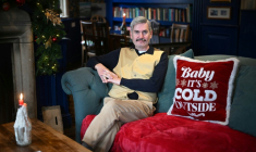 James Fitzgerald dans son pub à Londres le 20 novembre 2025, en Angleterre ( AFP / Justin TALLIS )