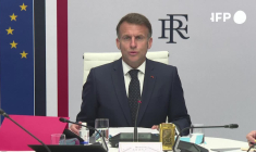 Cessez-le-feu en Iran: Macron salue une "très bonne chose"