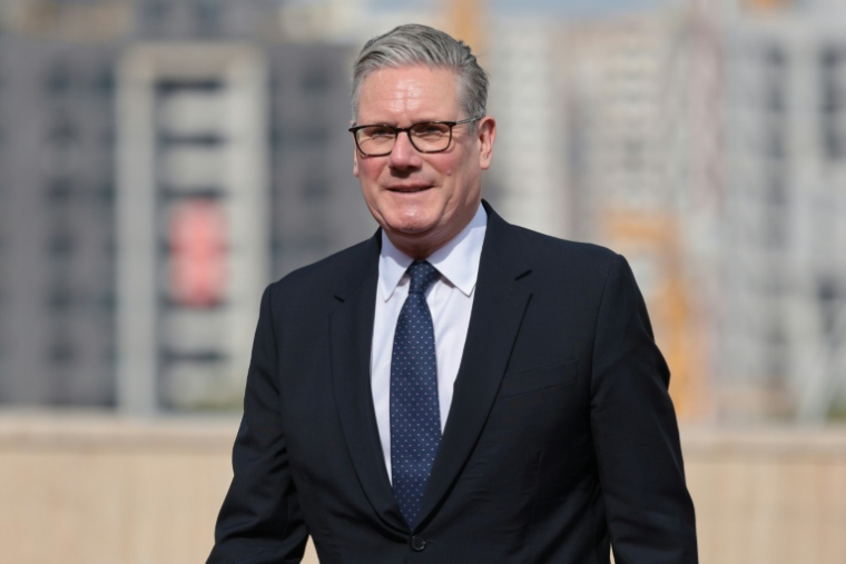 Le Premier ministre britannique Keir Starmer au 8ᵉ sommet de la Communauté politique européenne (CPE) à Erevan, le 4 mai 2026 ( AFP / Ludovic MARIN )