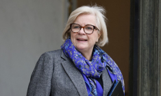 Catherine Vautrin, le 15 janvier 2025, à Paris ( AFP / LUDOVIC MARIN )