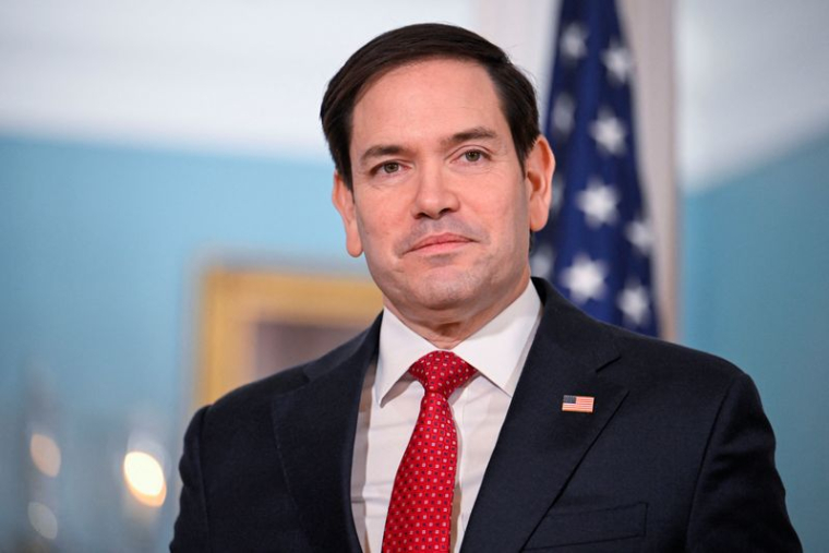 Le secrétaire d'État Marco Rubio à Washington
