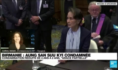 Birmanie : la peine de l'ancienne dirigeante Aung San Suu Kyi réduite à deux ans de prison