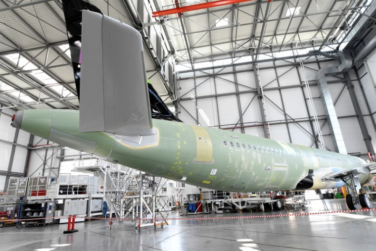 AIRBUS PORTERA À 7 LA PRODUCTION MENSUELLE D'A320 SUR SON SITE D'ALABAMA D'ICI 2021