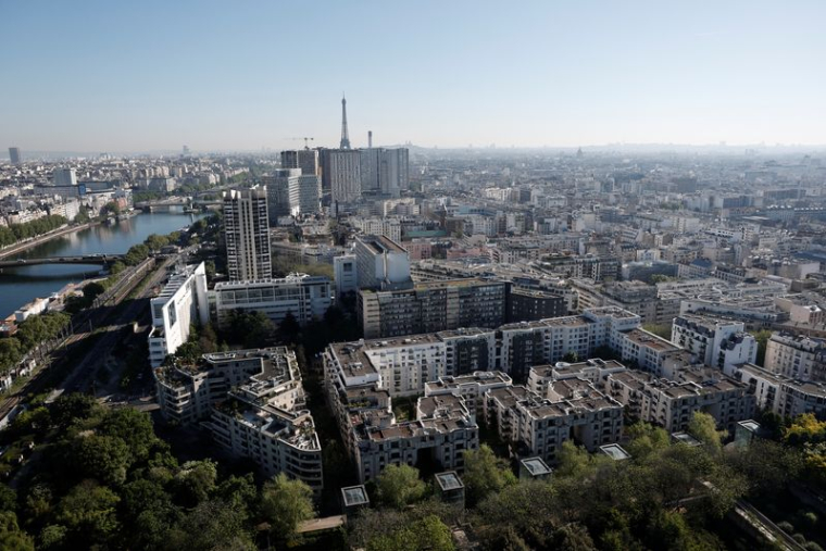 Vue sur les rives de la Seine, à Paris