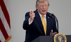 Donald Trump à Washington, aux États-Unis, le 24 août 2026. ( GETTY IMAGES NORTH AMERICA / WIN MCNAMEE )