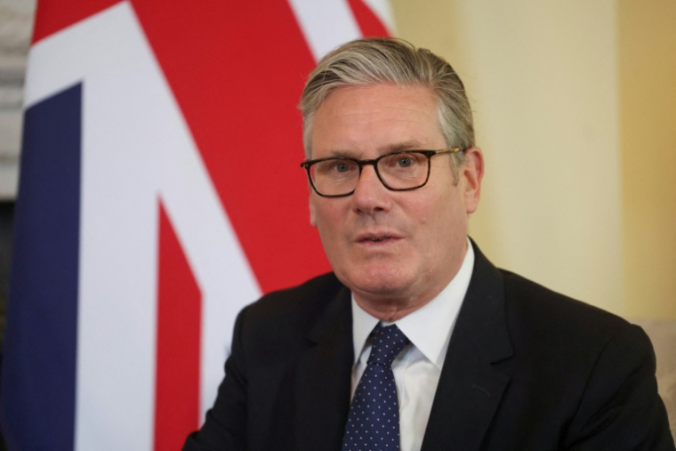 Le Premier ministre britannique Keir Starmer au 10 Downing Street, dans le centre de Londres, le 14 juin 2026 ( POOL / Toby Shepheard )