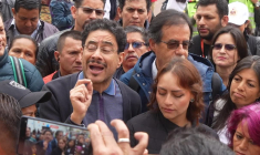Colombie: le candidat Ivan Cepeda rencontre ses partisans à Bogota avant les élections de 2026