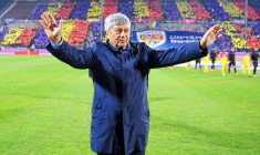 Coach Mircea Lucescu of Turkey during the Friendly match between Romania and Turkey at Dr.Constantin Radulescu stadium on November 09, 2017 in Cluj , Romania. Photo : Seskim / Icon Sport   - Photo by Icon Sport