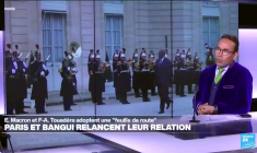 France et Centrafrique adoptent une "feuille de route" pour relancer leur relation