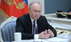 Le président russe Vladimir Poutine à Moscou, le 28 mai 2025 ( POOL / Alexei NIKOLSKY )