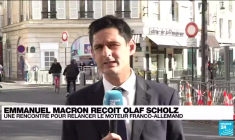 Emmanuel Macron reçoit Olaf Scholz : "Pas de déclaration" à l'issue de la rencontre