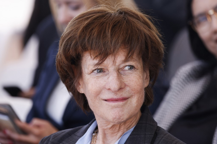 Patricia Barbizet, à Marseille, le 8 mai 2024 ( POOL / LUDOVIC MARIN )