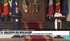 Emmanuel Macron en Moldavie : la candidature de Chisinau à l'Union Européenne est "légitime"