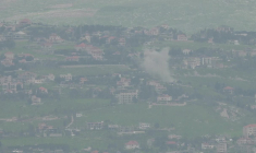 Des explosions et de la fumée à la frontière israélo-libanaise
