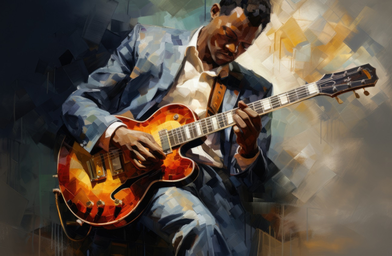 «Je me définis comme un chanteur de blues, mais vous ne m'entendrez jamais dire que je suis un guitariste de blues.» (crédit : Adobe Stock / photo générée par IA)