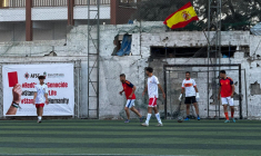 Une photo de foot à Gaza retirée d’une exposition devra être réinstallée