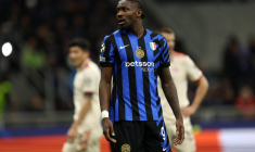 Pas de déplacement à Bologne pour Marcus Thuram, touché aux adducteurs