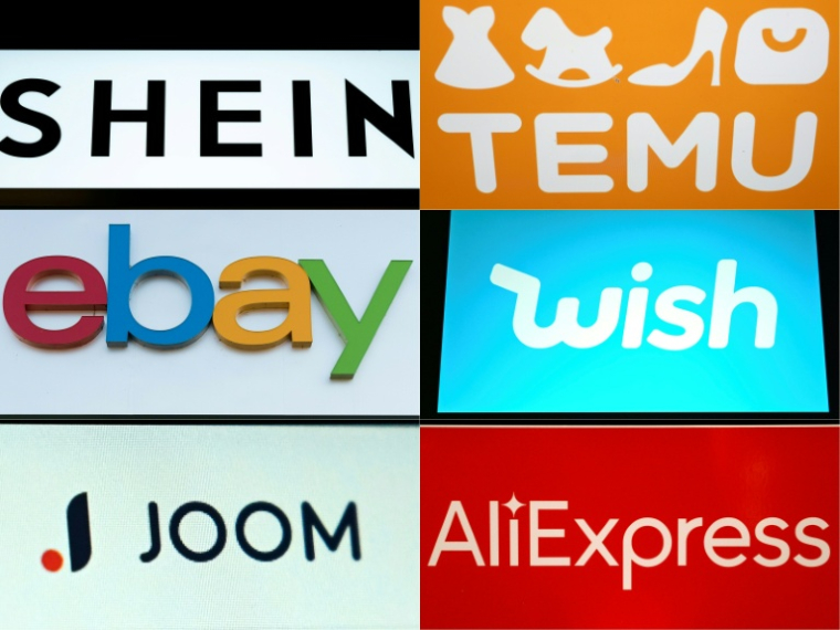 La semaine dernière, le gouvernement avait annoncé avoir constaté la vente de produits illicites sur d'autres plateformes que Shein et promis de "nouvelles procédures à leur encontre" ( AFP / Julie SEBADELHA )