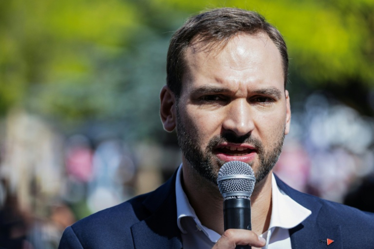 Le député LFI Ugo Bernalicis, à la Braderie de Lille le 6 septembre 2025 ( AFP / Sameer Al-DOUMY )