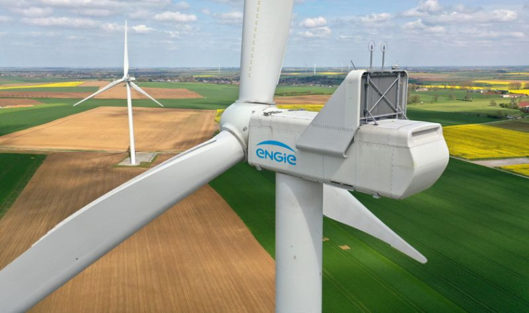Une éolienne Engie à Saint-Hilaire-lez-Cambrai