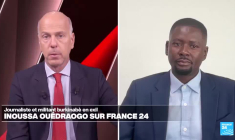 La junte bukinabé exerce un "terrorisme d'État", dit le journaliste en exil Inoussa Ouedraogo