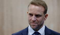 Marc Ferracci à Paris, le 14 octobre 2024. ( POOL / LUDOVIC MARIN )