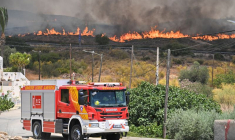 Incendie de forêt à Almería