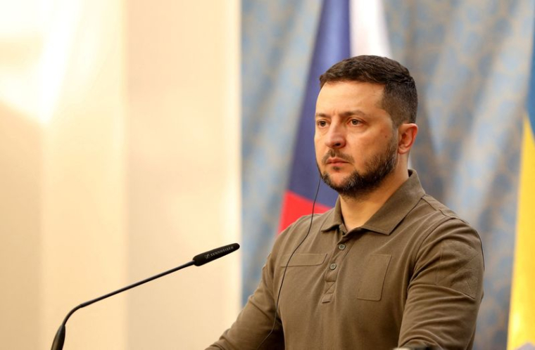 Le président ukrainien Zelensky en visite en République tchèque