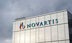 Photo d'archives du logo de Novartis