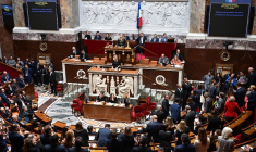 Les députés ont adopté l'article premier de la réforme des retraites vendredi, à 181 voix contre 163. ( AFP / EMMANUEL DUNAND )
