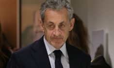 Nicolas Sarkozy à Paris, le 25 septembre 2025. ( AFP / ALAIN JOCARD )