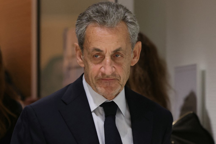 Nicolas Sarkozy à Paris, le 25 septembre 2025. ( AFP / ALAIN JOCARD )
