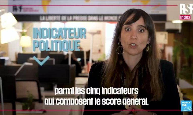 Liberté de la presse : le droit d'informer en recul alerte Reporters sans frontières