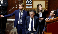 Questions au gouvernement à l'Assemblée nationale à Paris