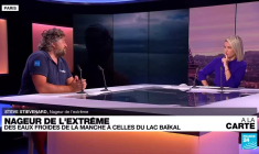 A la carte : Steve Stievenard, nageur de l'extrême, en route pour le lac Baïkal