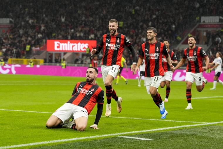 Milan domine l'Atalanta