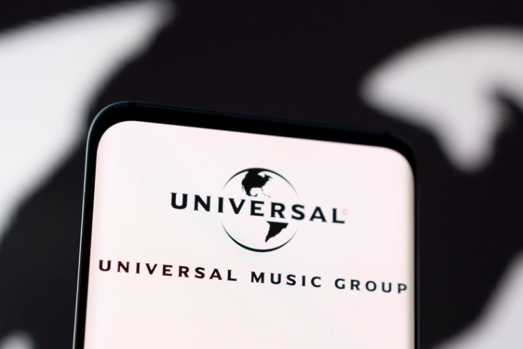 L'illustration montre le logo d'Universal Music Group