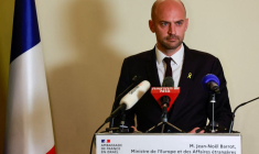 Le ministre français des Affaires étrangères, Jean-Noel Barrot, en visite à Jérusalem