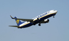 Un avion de la compagnie aérienne Ryanair
